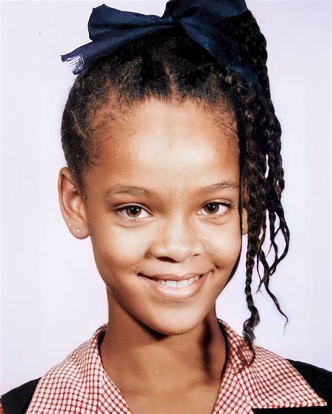 rihanna young